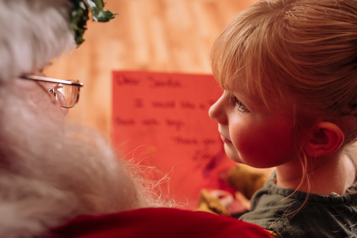 Santa Reading Letter